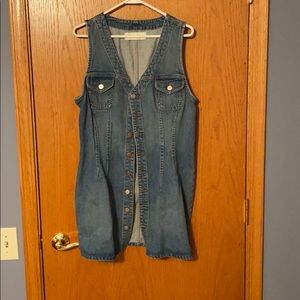 cute blue jean dress